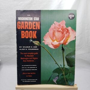1960 Vintage The Washington Star Garden Book Washinton DC Maryland Virginia